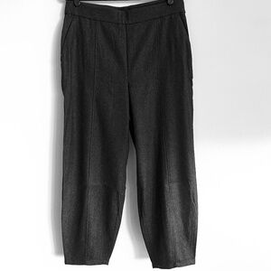 NWT Eileen Fisher Soft Wool Flannel Lantern Pant Size M